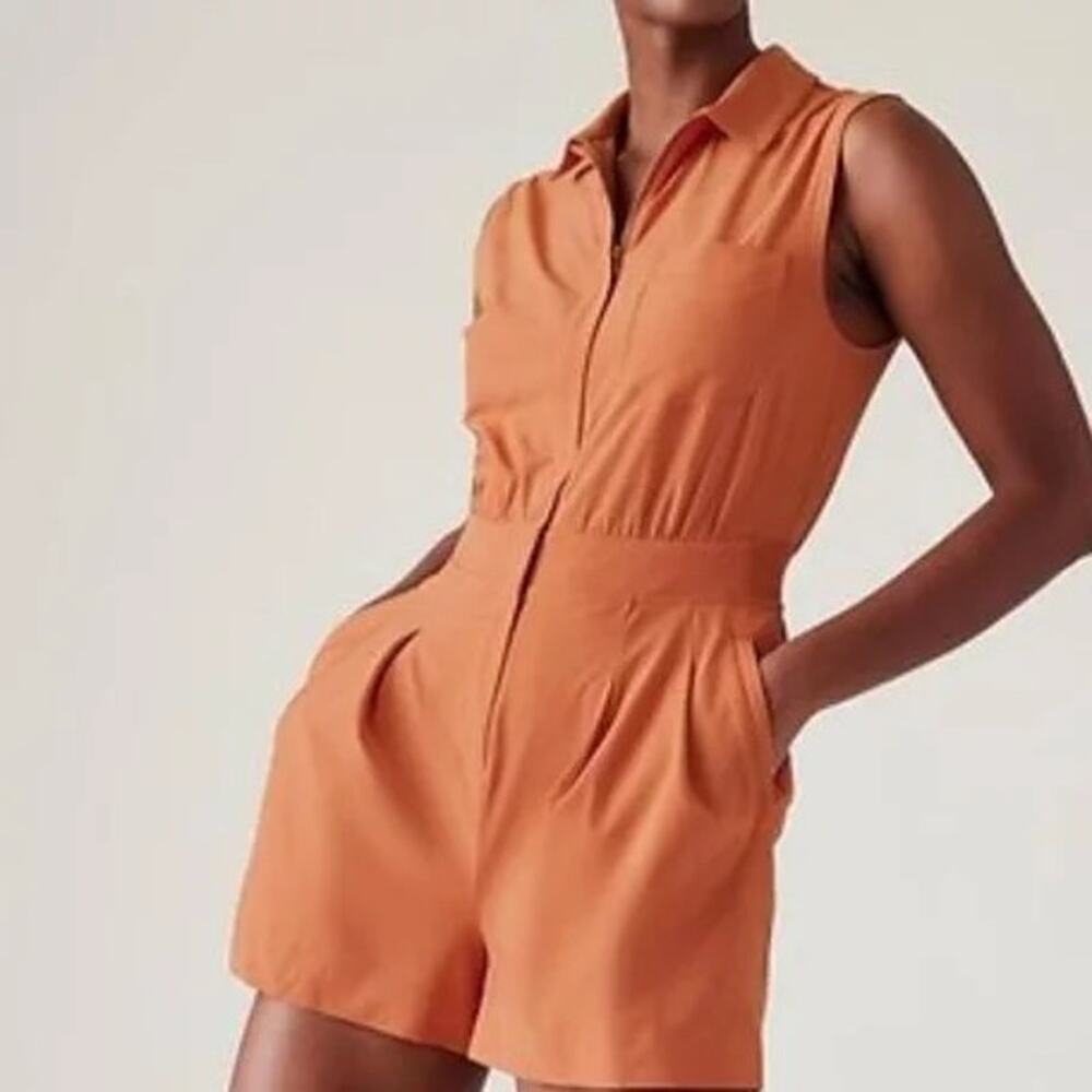 Athleta Brooklyn Short Romper Size 6P